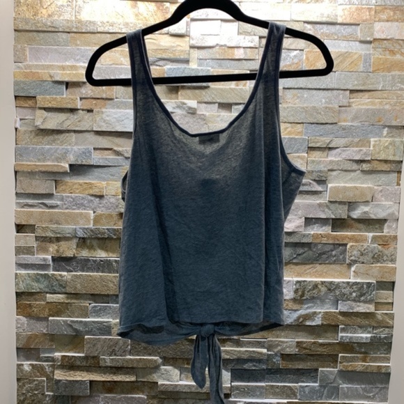 Abound Tie Front Tank Top - Picture 5 of 6